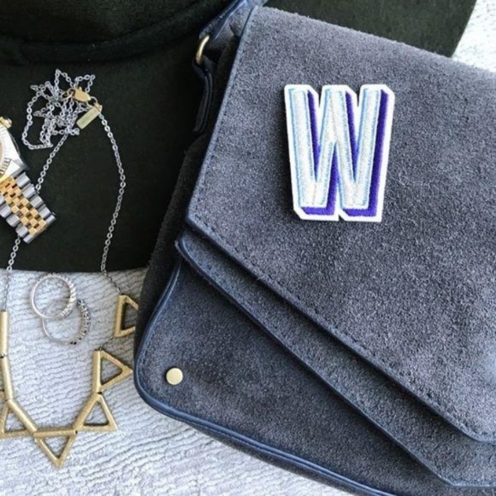 Initial Patch – W R P S N H F Patch Sticker